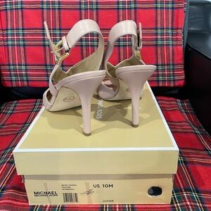 Michael Kors Oyster Heeled Sandals